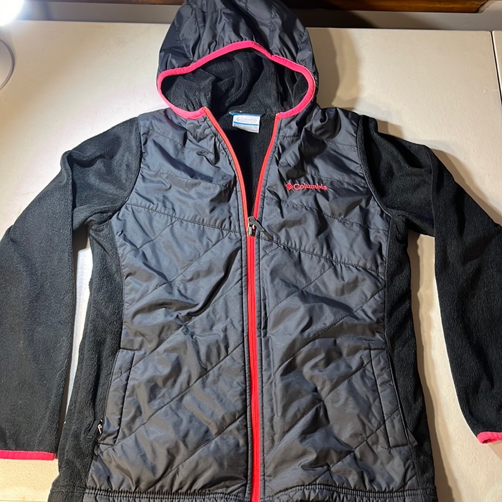 Columbia girls Hybrid Fleece Hoodie Jacket